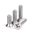 Phillips Countersunk Flat Head Stainless machine Screws